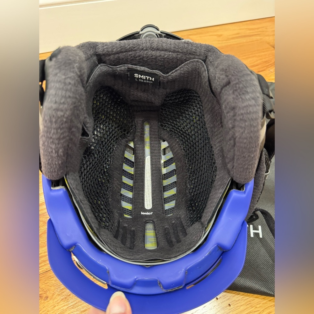 Smith Vantage Women's MIPS L Large Lapis Blue Winter Ski Helmet EUC - Picture 4 of 8